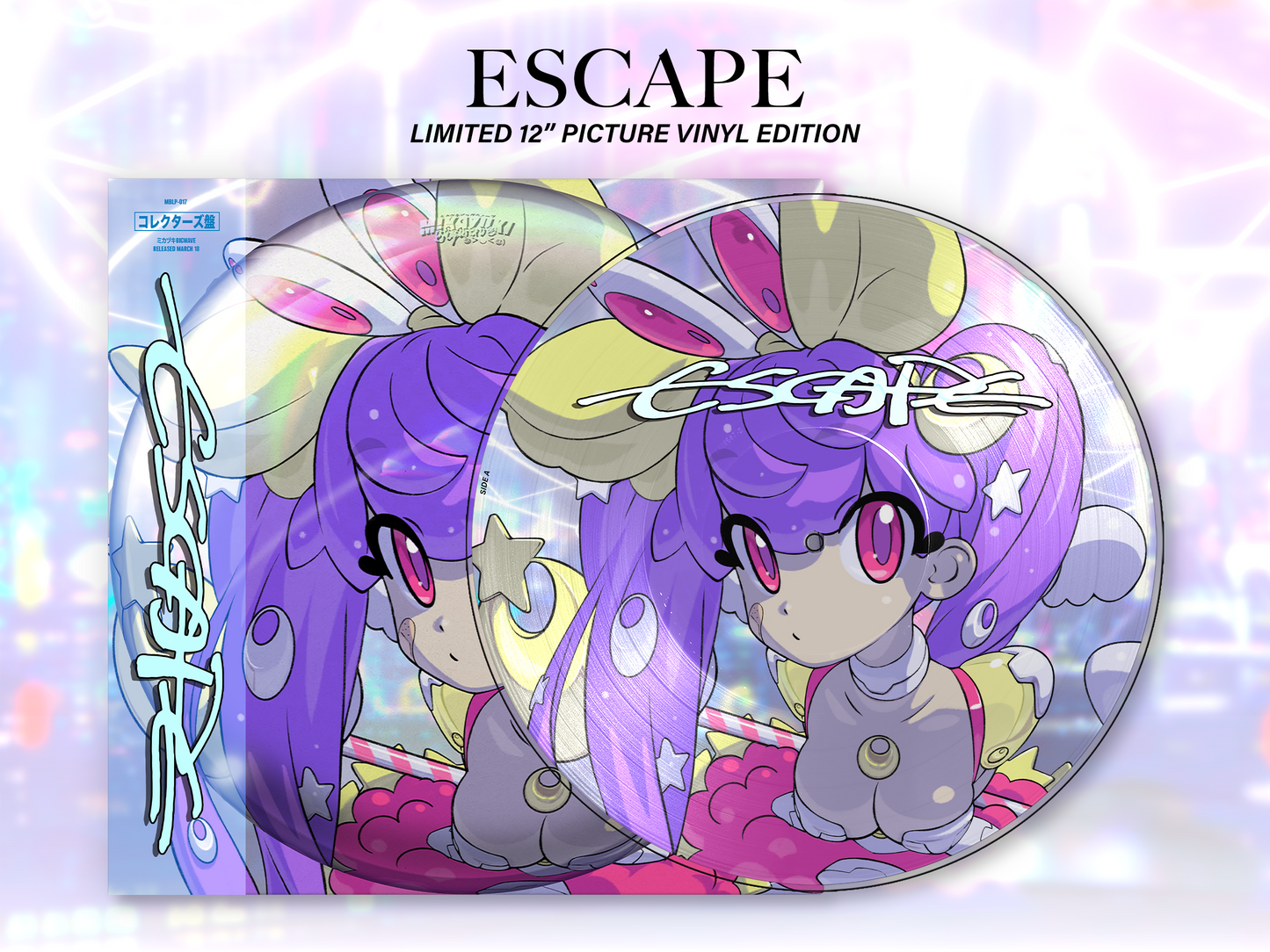 ESCAPE Limited Edition 12" Picture Vinyl